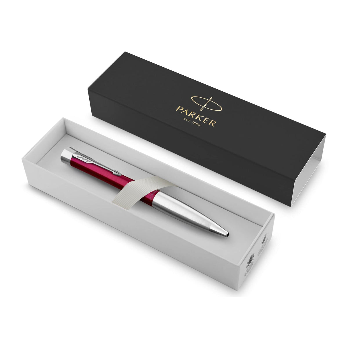 Parker Urban Twist Ballpoint Pen – Vibrant Magenta (Chrome Trim),