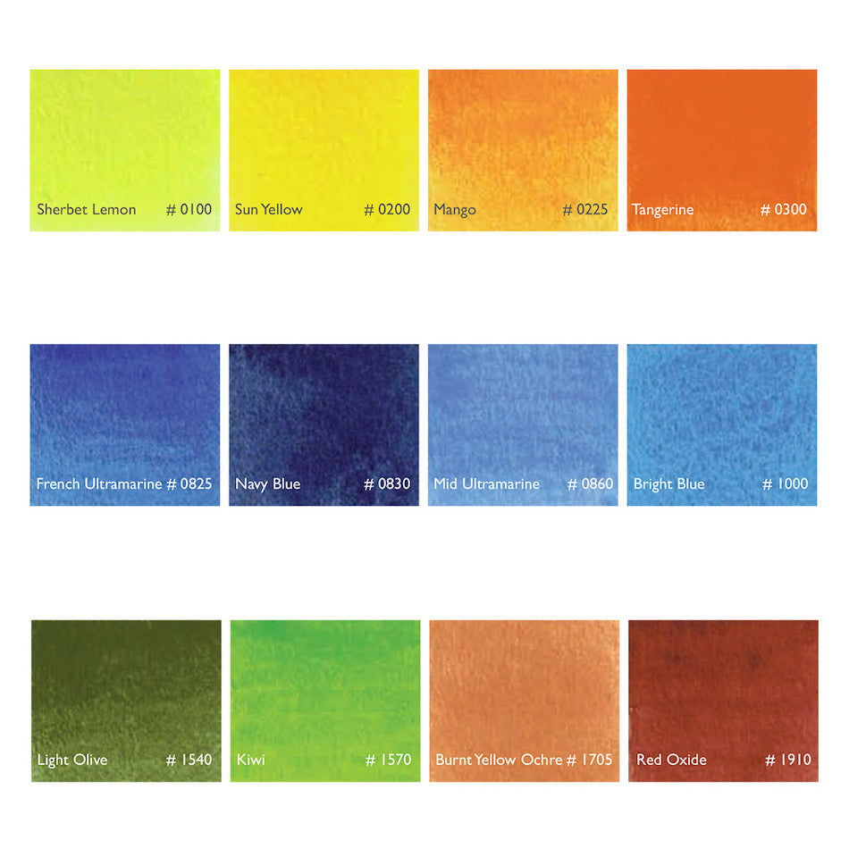 Derwent Inktense Paint Pan Refill – Vivid Water-Soluble Colour, Single Pan