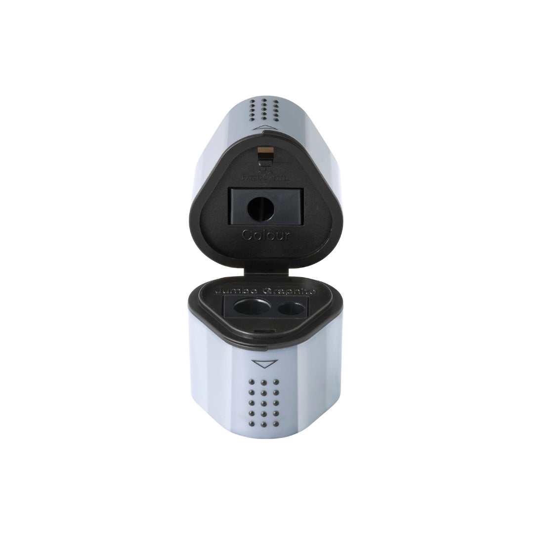 Faber-Castell Grip Trio 3-in-1 Sharpener Silver