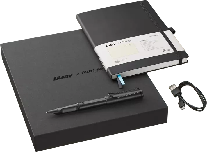 LAMY Safari All Black ncode Smartpen Set – Digital Writing Innovation