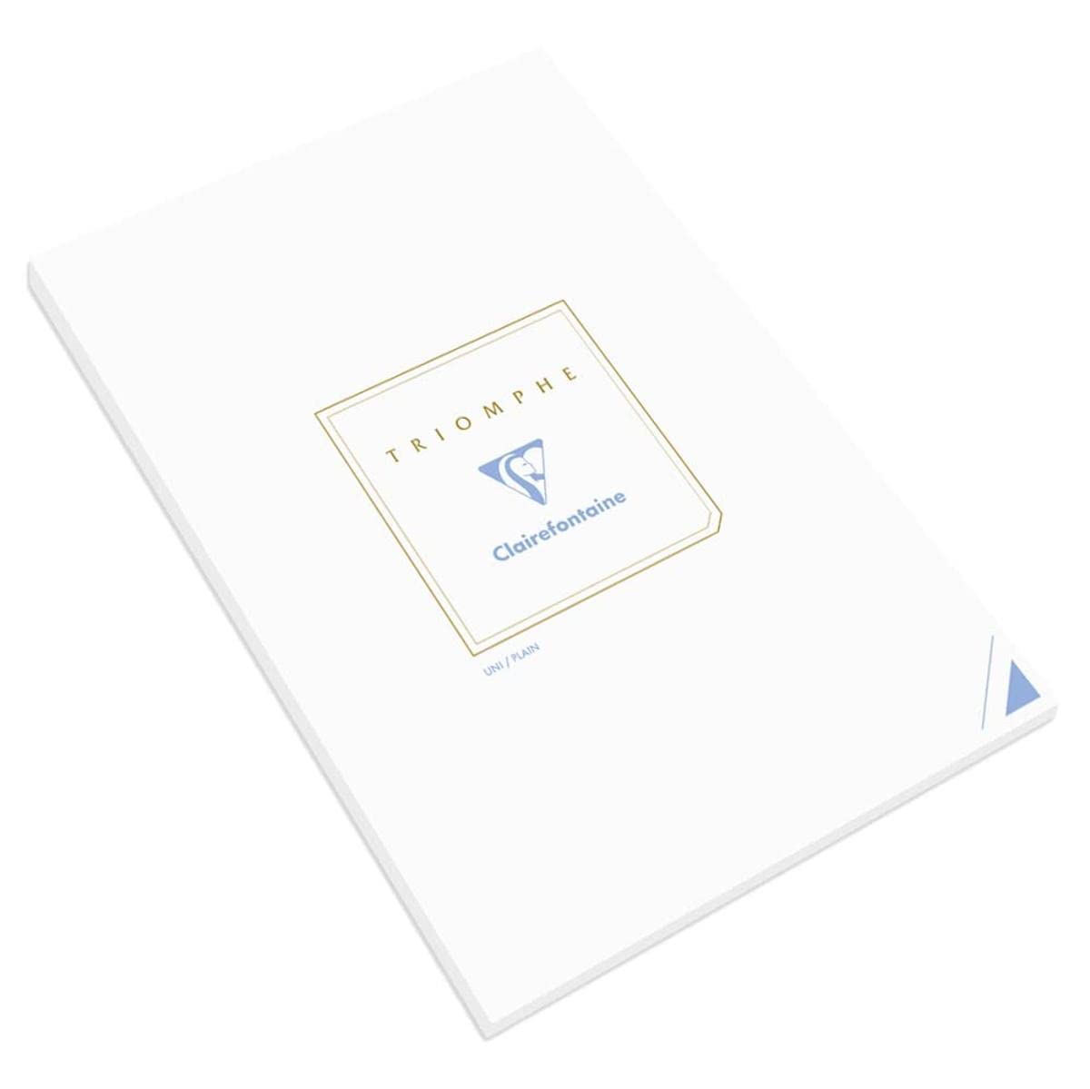 Clairefontaine Triomphe Correspondence Pad – A4 Plain 90 g (50 Sheets, 6170C)