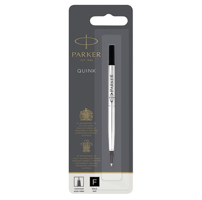 Parker Quink Rollerball Refill – Black, Medium Tip