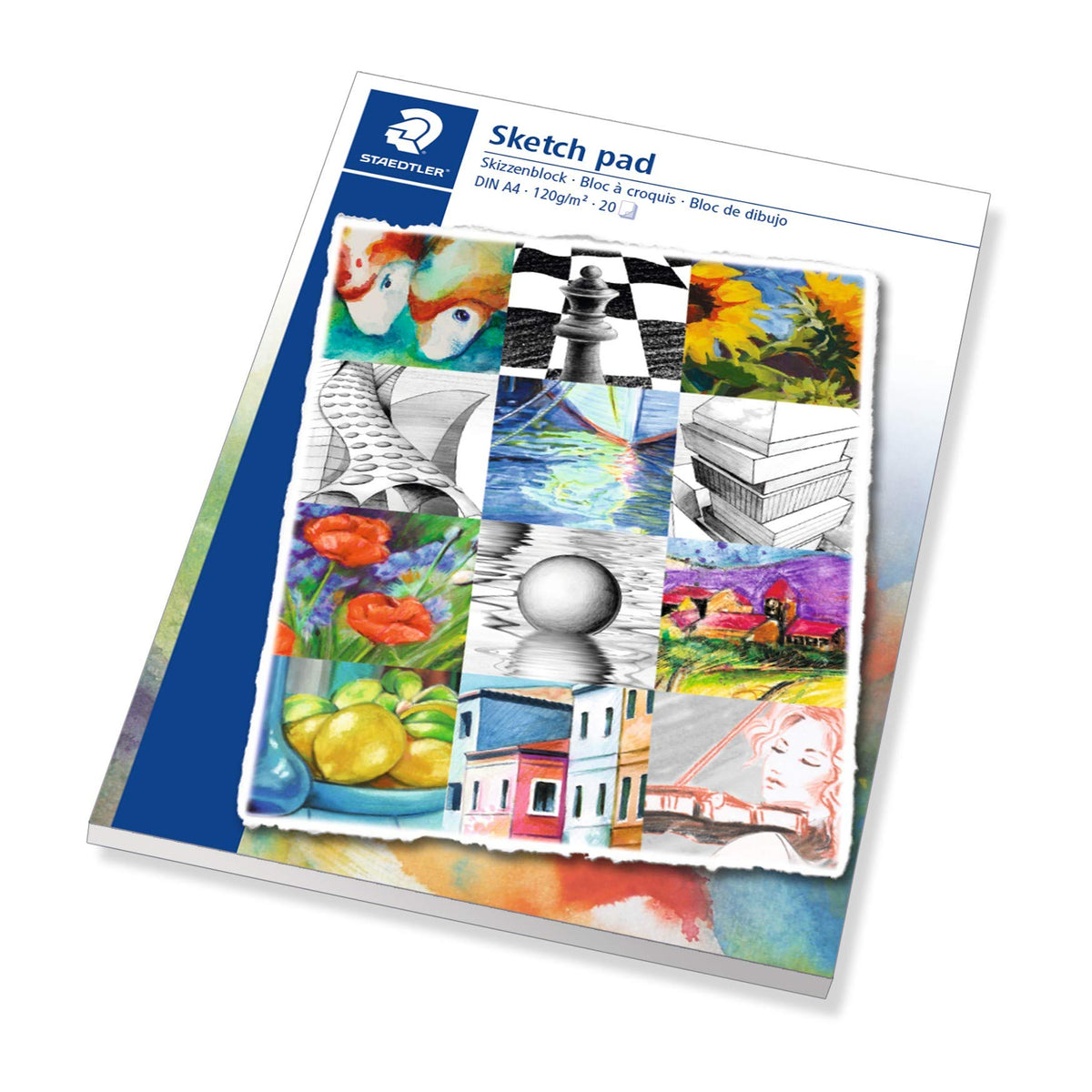 Staedtler 2421-01 A4 Premium Sketch Pad – 120 gsm, 20 Sheets