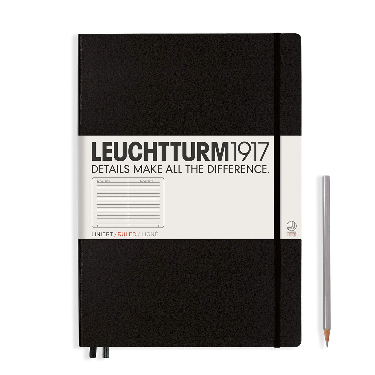 Leuchtturm1917 Master Classic A4+ Hardcover Notebook