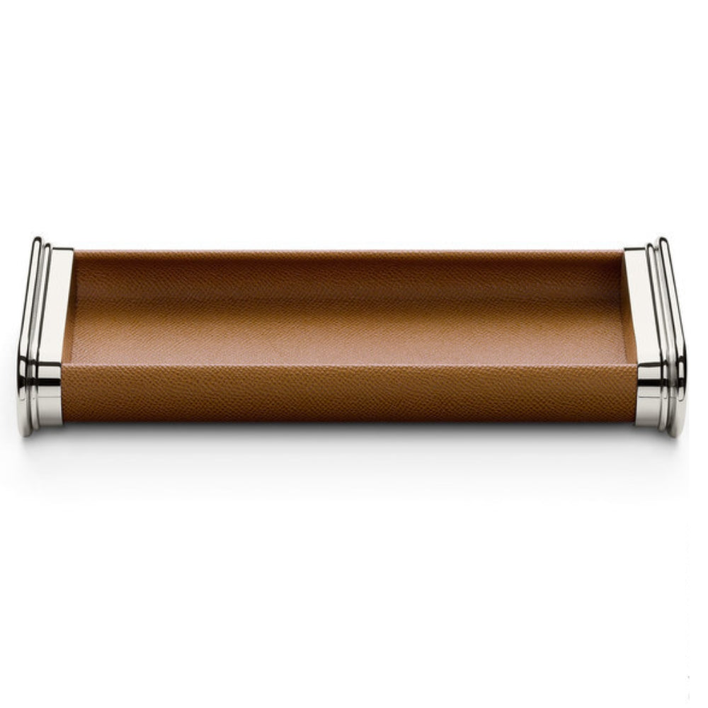 Graf von Faber-Castell Epsom Leather Pen Tray – Luxury Desk Accessory