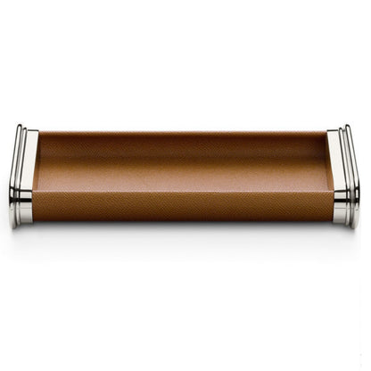 Graf von Faber-Castell Epsom Leather Pen Tray – Luxury Desk Accessory
