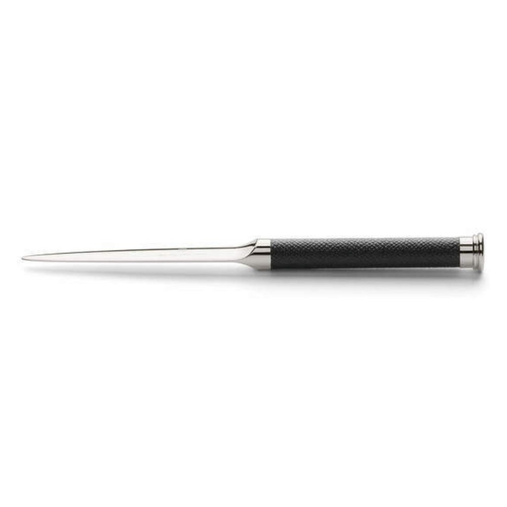 Graf von Faber-Castell Epsom Letter Opener – Cognac Leather Handle, Refined Desk Accessory