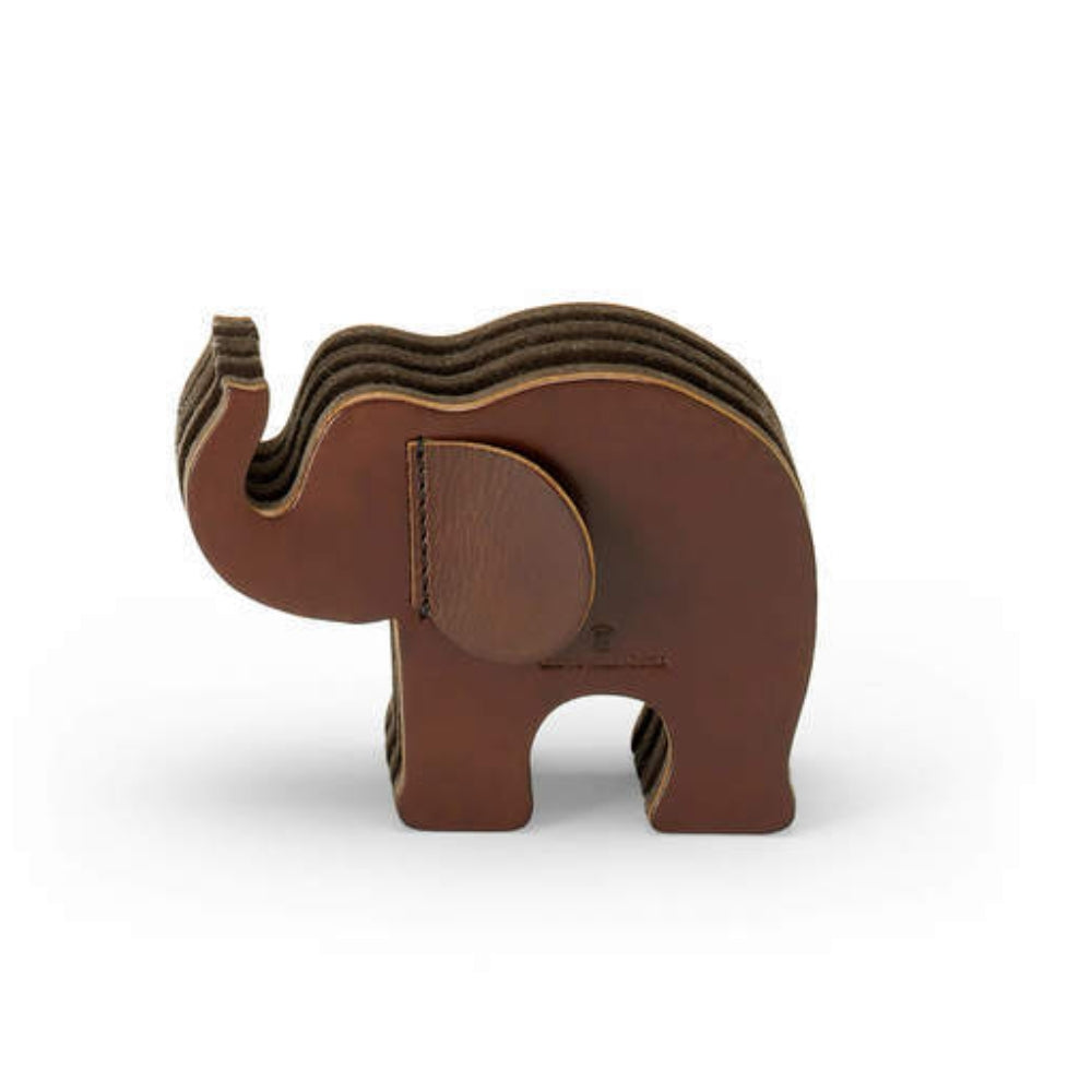 Graf von Faber-Castell Little Giants Elephant Pen Holder – Small Natural Wood