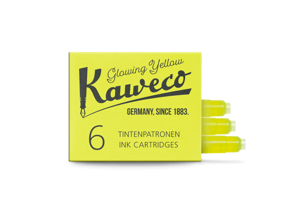 Kaweco Glowing Ink Cartridges – Pack of 6