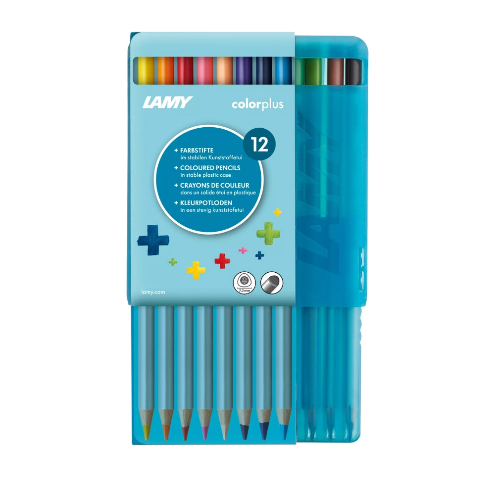 LAMY Colorplus Colouring Pencils – Ergonomic Triangular Matt Design