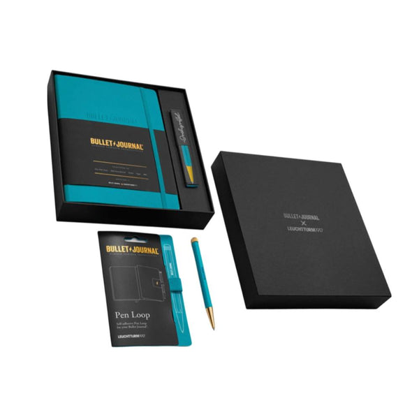 Leuchtturm1917 Bullet Journal Collector’s Edition Set Turquoise25 – Notebook & Accessories
