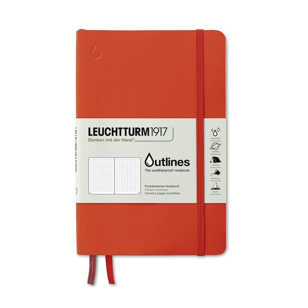 Leuchtturm1917 Outlines Weatherproof Notebook (B6+ Flexcover)