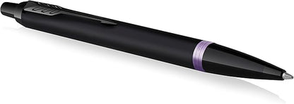 Parker IM Rollerball Pen – Black Lacquer with Gold Trim