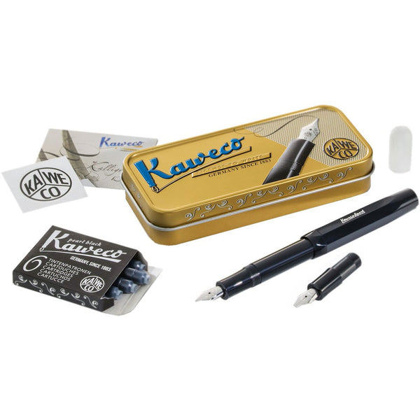 Kaweco Calligraphy Sport Set “S” – Black Resin Body with 1.5 / 2.3 mm Nibs
