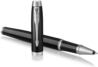 Parker IM Rollerball Pen – Black Lacquer with Gold Trim